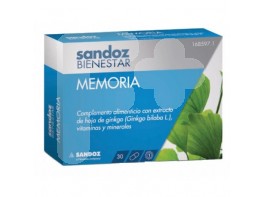Sandoz Bienestar Memoria 180mg 30 cápsulas