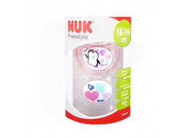 Nuk Chupete freestyle silicona t.3 2u