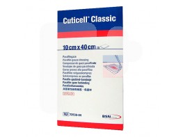 Cuticell gasa parafinada 10 x 40 cm 10uds