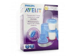 Avent Recipientes leche materna 10uds