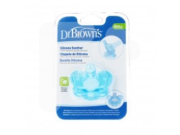 Dr.Brown's chupete silicona azul 0-6 meses