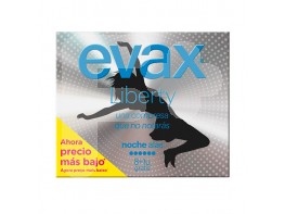 Evax Liberty noche compresas con alas 9u