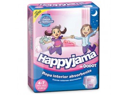Dodot Pañal Happyjama T7 17-29k niña 17uds