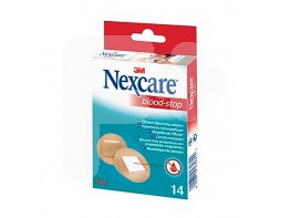 Nexcare blood stop redonda 22,5mm 14 uds