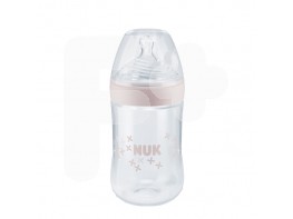 Nuk biberón nature sense silicona pp 0-6 meses M 260ml