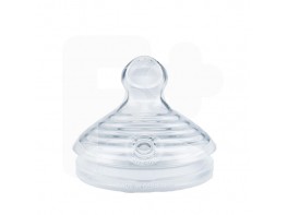Nuk tetina nature sense 6-18 silicona talla-S 2u