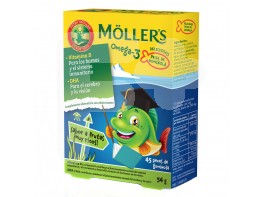 Moller`s Omega 3 45 peces de gominola
