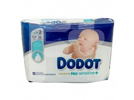 Dodot Pañal pro sensitive T/2  4-8kg  36uds