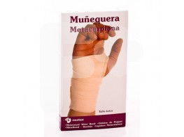 Muñequera medilast metacarpi velcro beig