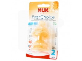 Nuk Tetina fist choice látex boca ancha talla 2 orificio S 2uds