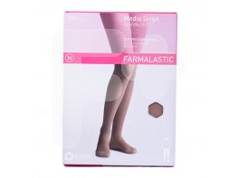 MEDIA FARMALASTIC LARGA BL CN BEIG T/EG