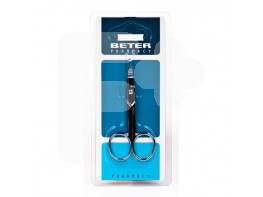 TIJERA CORTA UÑAS CROMADA CURVA BETER