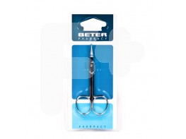 TIJERA MANICURA UÑAS CROMADA CURVA BETER