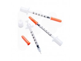 Jeringa microfine 1/2u 8 x 0,3ml 10uds