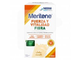 Meritene fibra polvo vainilla 14 sobres