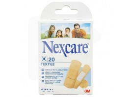 NEXCARE TEXTILE STRIPS 20 TIRAS SURTIDAS