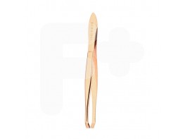 Beter Pinzas depilar punta de cangrejo dorada