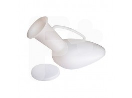 Orinal sabot caballero c/asa-tapa flemin