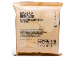 Comodynes Make-up remover solución micelar pieles secas 20 toallitas